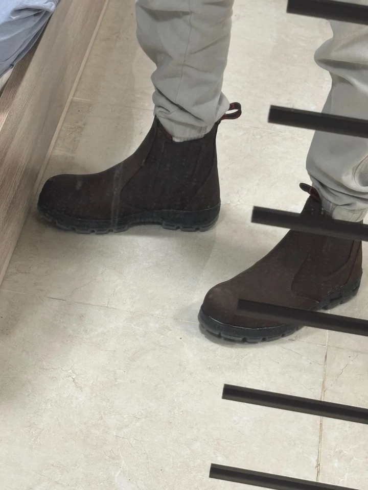 Redback Soft Toe Arbeitsstiefel braun Leder leicht Slipper Herren Gr. 41 " - Bild 3 von 4