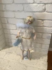 Paradise Galleries "Millie Twenties Flapper" Porcelain Doll’30 COA