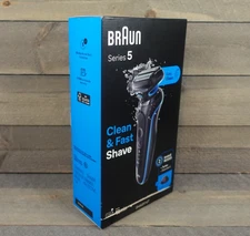 Braun Series 5 Easy Clean Wet & Dry Electric Razor With Trimmer - 5118s - NEW!