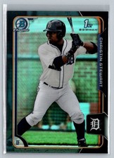 2015 Bowman Chrome #178 Christin Stewart ROOKIE RC MLB Refractor