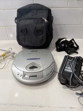 jWIN JX-CD250a Portable CD Player - DBBS W/ Case And Charger Lot