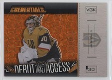 2023-24 Credentials Debut Ticket Access Horizontal Orange 31/99 Jiri Patera 1i5d