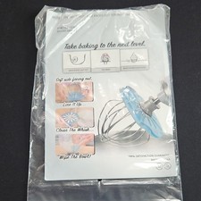 Blue Replacement Whisk Scraper Reusable Plast...