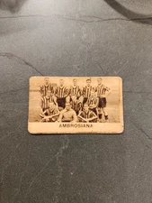 1935 Unknown Publisher AMBROSIAN TEAM INTER with Meazza PREWAR FIGURE