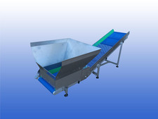 Z-shaped elevator conveyor used 50 cm Smart conveyors