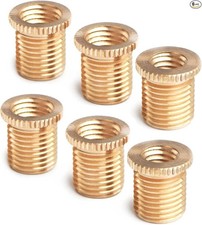 6 PCS Shift Knob Thread Adapters, Fit for Most Manual Gear Shift Head M8 X 1