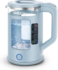 Dezin Electric Kettle Keep Warm BPA Free Glass Double Wall 1.5L LED
