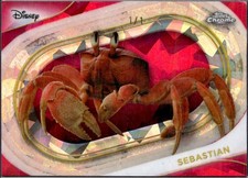 Marketplace image: SEBASTIAN 2025 TOPPS CHROME SAPPHIRE EDITION DISNEY PINK PADPARADSCHA SP 1/1