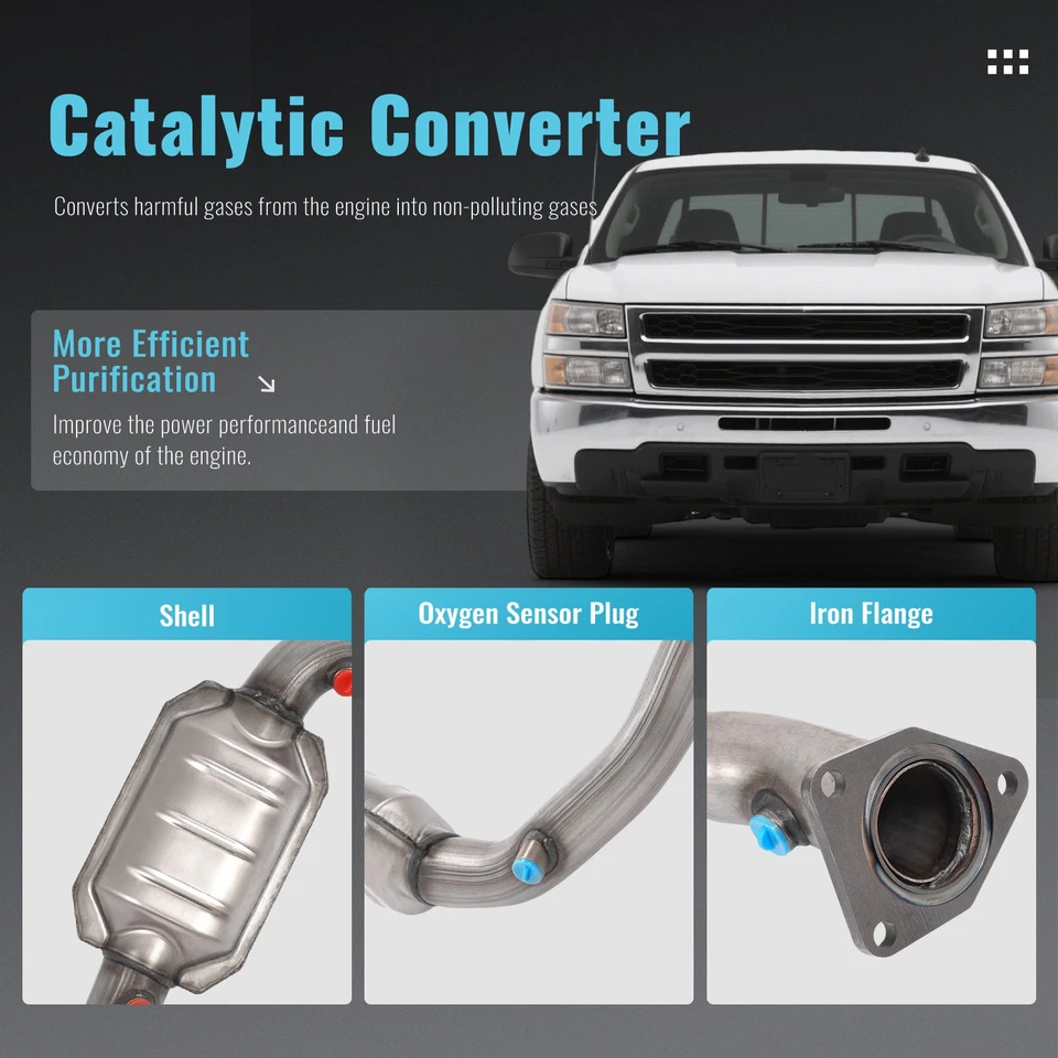 Convertidor catalítico para Chevy Silverado/Suburban/Yukon/Sierra 1500 2007-2009 08 Foto 4 de 4