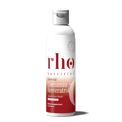 Rho Nutrition Liposomal Curcumin + Resveratrol   Liquid Joint & Cellular Support