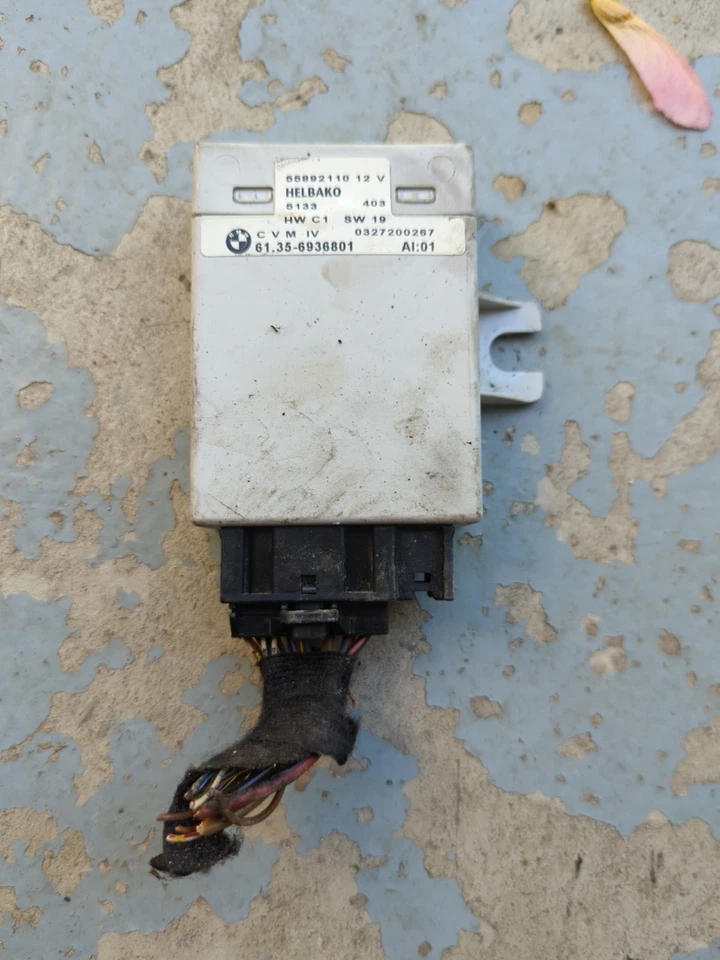 BMW Z4 (E85) 2004-2008 Roadster - módulo de control de elevación superior convertible fabricante de equipos originales usado Foto 2 de 4