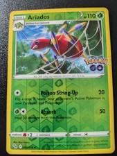 Pokemon Go Ariados Reverse Holo UC Card 007/078 LP