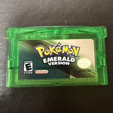Pokemon Emerald Game Boy Advance GBA Tested and Saves