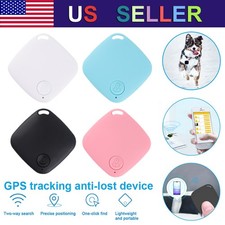 4PCS Bluetooth Mini GPS Tracking Key Tag Child Pet Finder Location Device