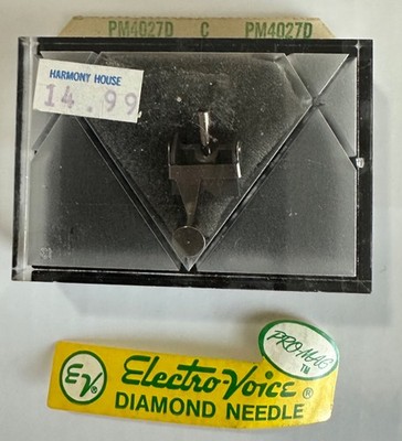 NIB NOS ELECTRO VOICE EV Diamond Needle PM4027D Pro Mag Stereo LP