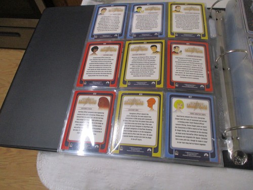 THE COMPLETE STAR TREK ANIMATED ADVENTURES BASE SET & BINDER PROMO CARD C1 C2 & - Bild 9 von 18