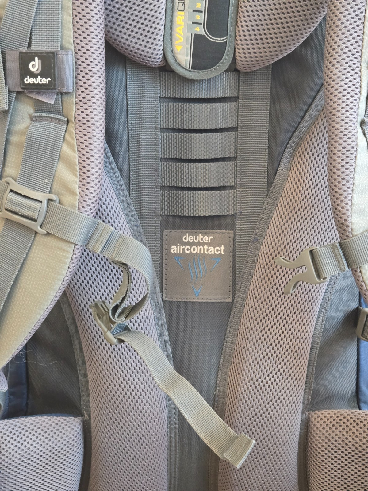 Deuter Act Lite 65 +10 Rucksack Framed Hiking Backpack Daypack Blue & Gray