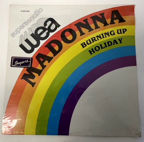 "MADONNA BURNING UP/HOLIDAY (1985) MEXICO 12"" SINGLE - Sealed