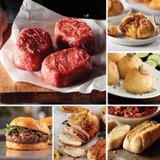 Premier Ribeye Steakhouse Gift Bundle Ribeyes Burgers Chicken Potatoes Tartlets⭐