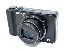 Sony DSC-HX9V Cyber shot 16.2MP 16X Optical Zoom Digital Camera Black Used JP