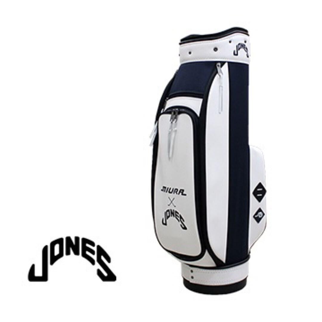 Miura Giken Golf Jones Cart Bag SG-305 8.5 x 46in 6way Miura Giken Golf Jones Cart Bag SG-305 8.5 x 46in 6way