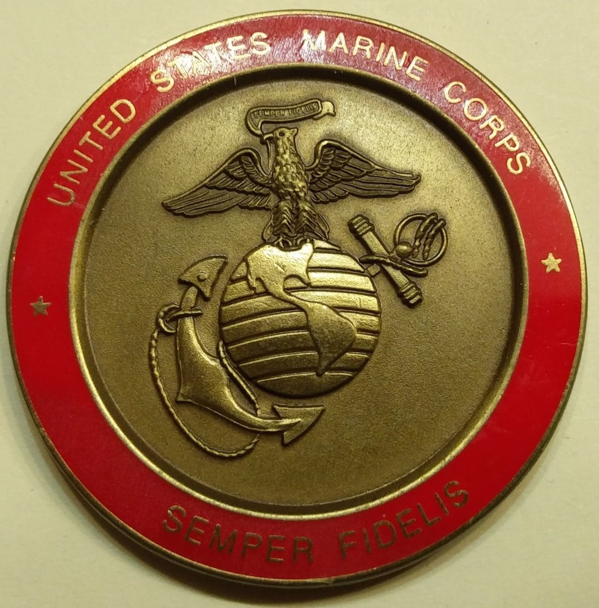 アメリカ海兵隊チャレンジコイン／USMC Challenge Coin チャレンジコイン 紋章 アメリカ海兵隊 記念メダル Challenge