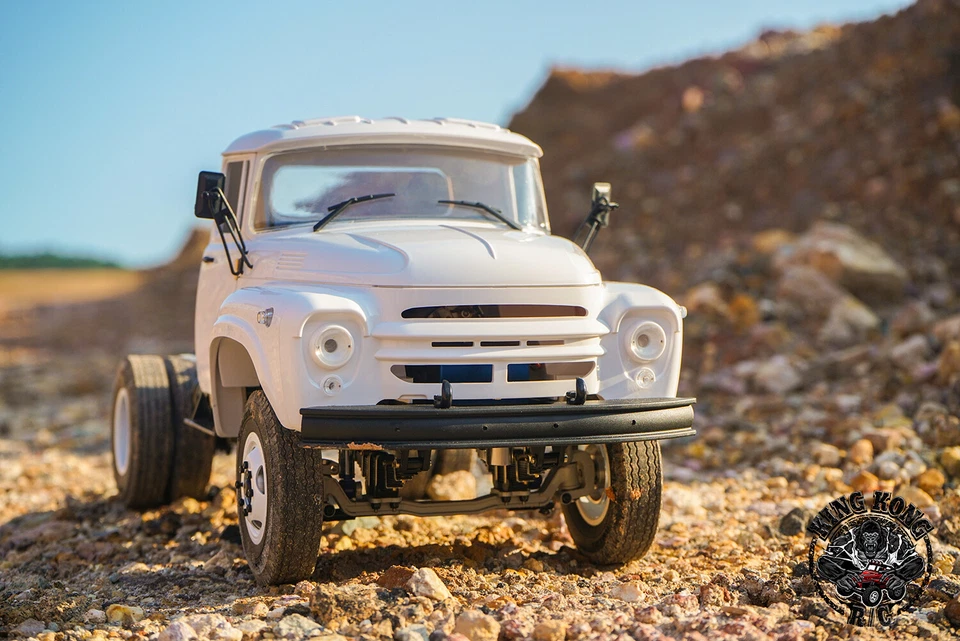 Kingkong RC 1/12 ZL-130 4x2 FWD Tractor RC Car Crawler Truck w/Metal Chassis KIT - Image 3 of 4