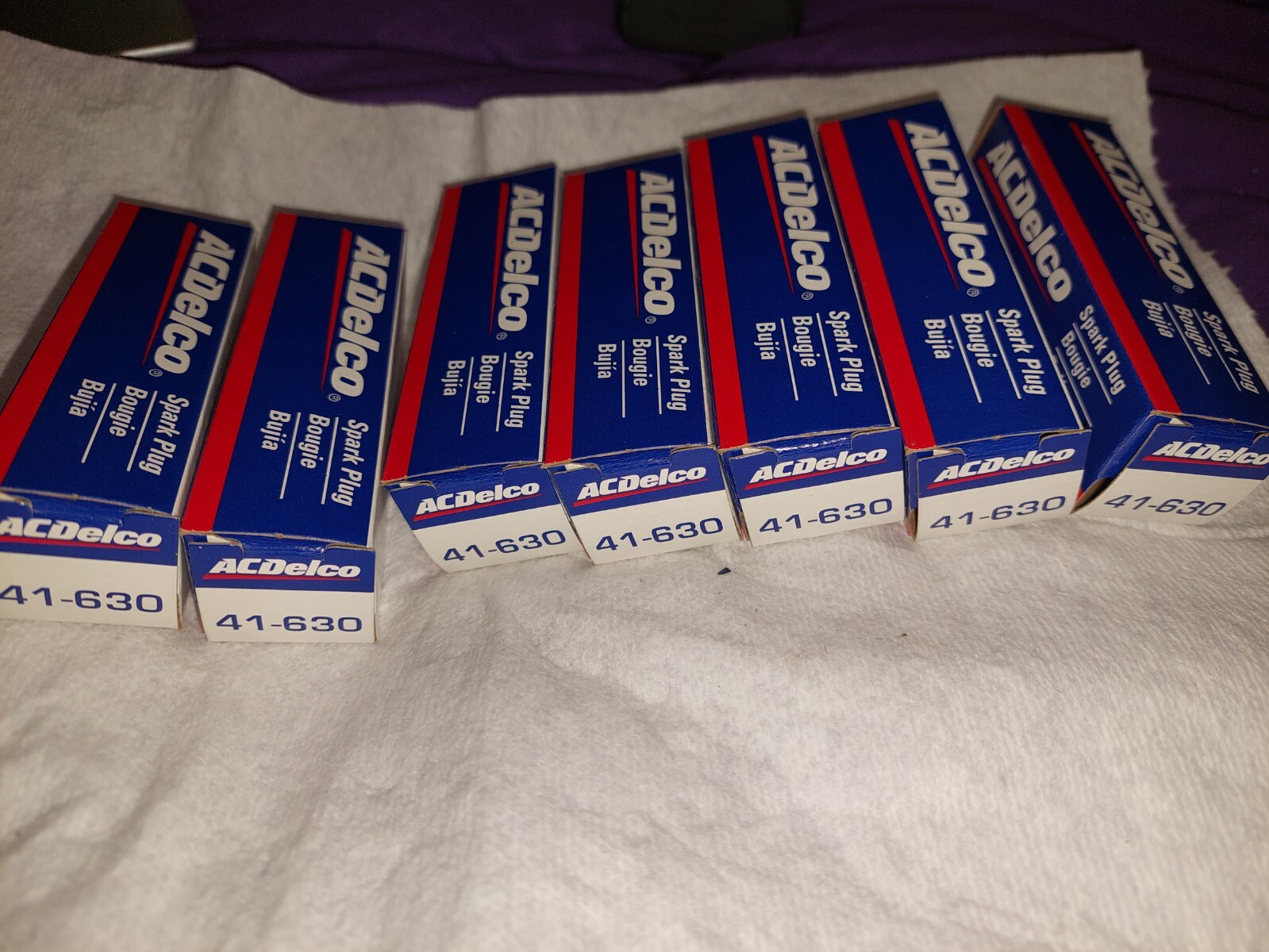Spark Plug-Conventional ACDelco 41-630 LOT OF 7 PLUGS