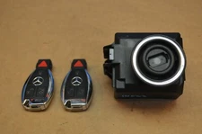 2010 W212 MERCEDES E63 AMG IGNITION SWITCH MODULE WITH KEYS 2129055200