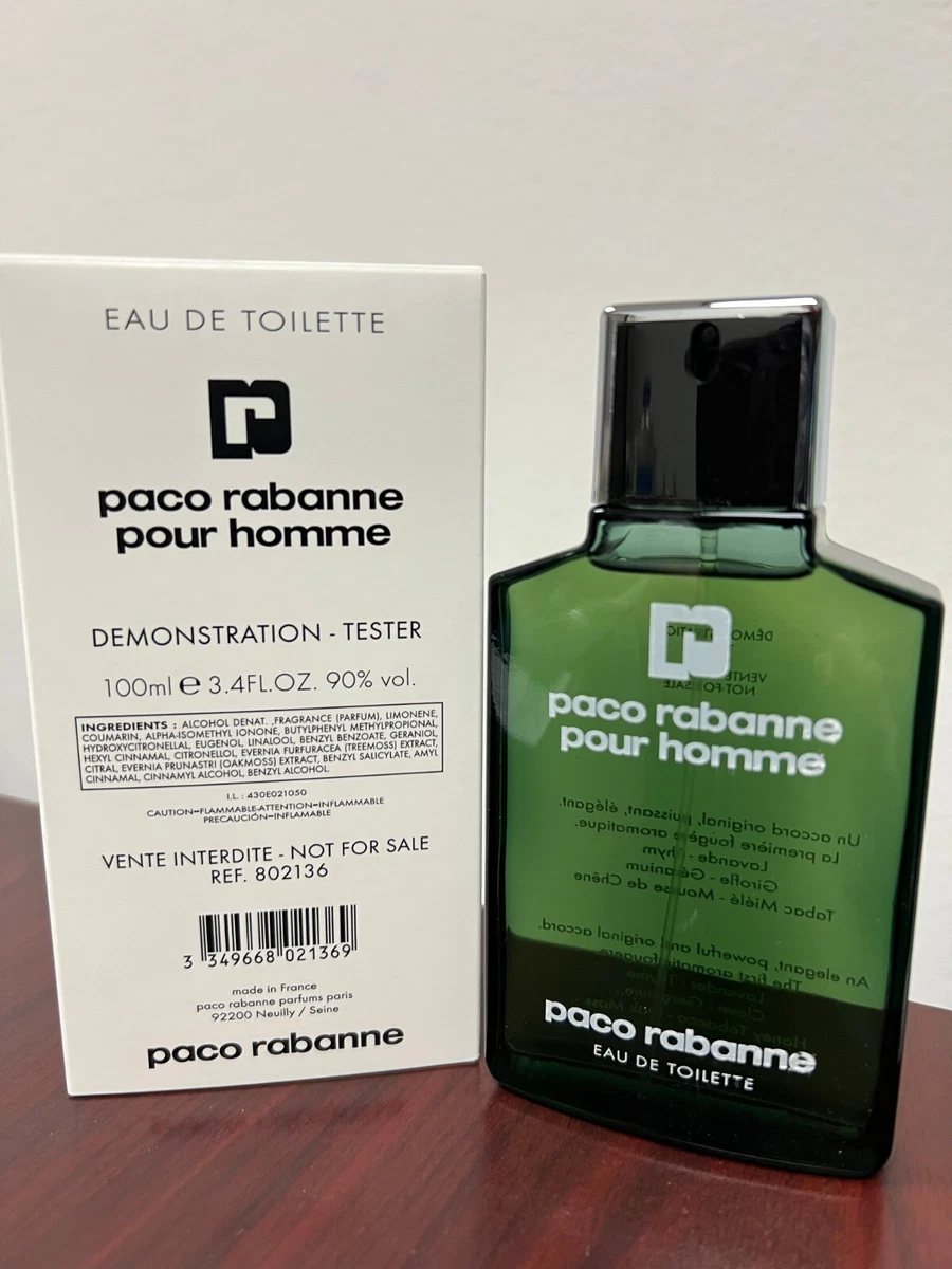 Vintage paco rabanne pour homme sales