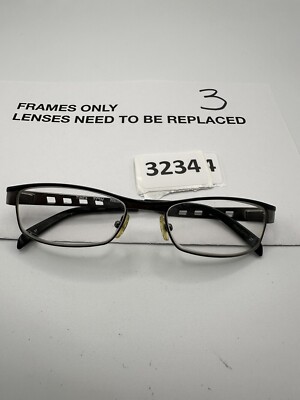 Timex Eyeglasses Frame TMX Pipeline 52 17 135 BK Full Rim Metal | eBay