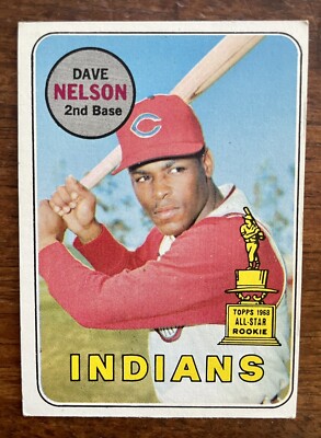 1969 Topps -#579 Dave Nelson (RC)