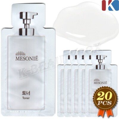 MESONIE Moisturizing Toner 3ml x 20pcs Nourishing Korean Skin Care