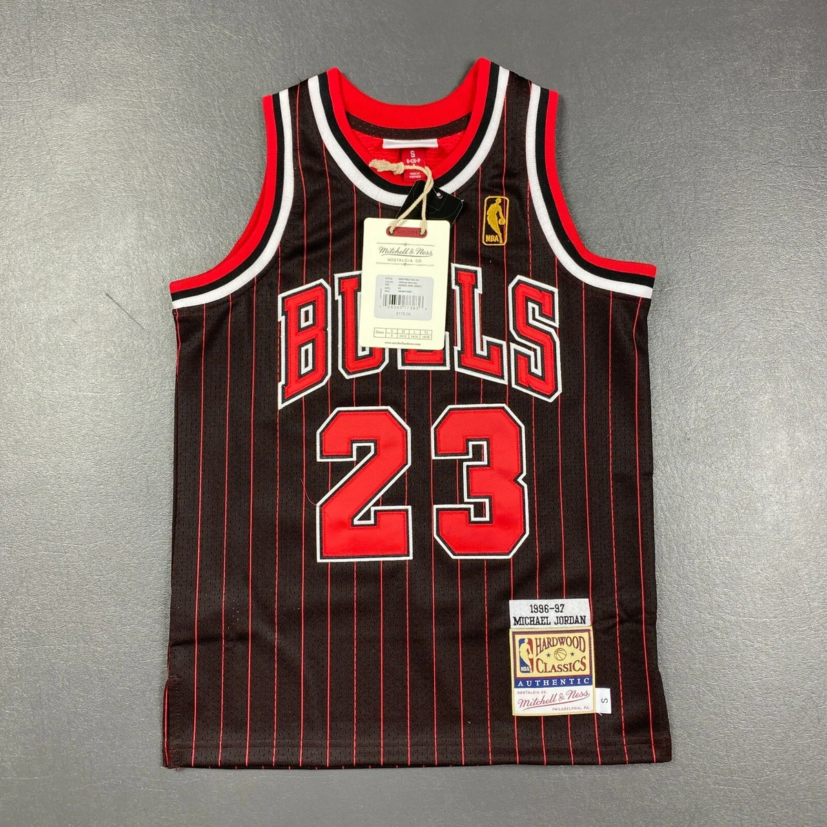 100% Authentic Michael Jordan Mitchell & Ness 96 97 Bulls Jersey