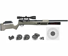Umarex Gauntlet 2 SL22 .22 Cal PCP  Side Lever Air Rifle w/Pellets&Targets&Scope