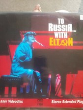 To Russia With Elton John 1979 CBS Fox video Laserdisc 1982 VG Condition