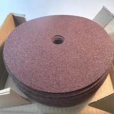 Sancap 7 Inch Resin Fibre Sanding Discs No Slot 0194 Aluminum Oxide 50 Grit