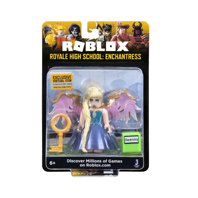 Roblox Royale High School Enchantress Figure with Virtual Item Code Jazwares