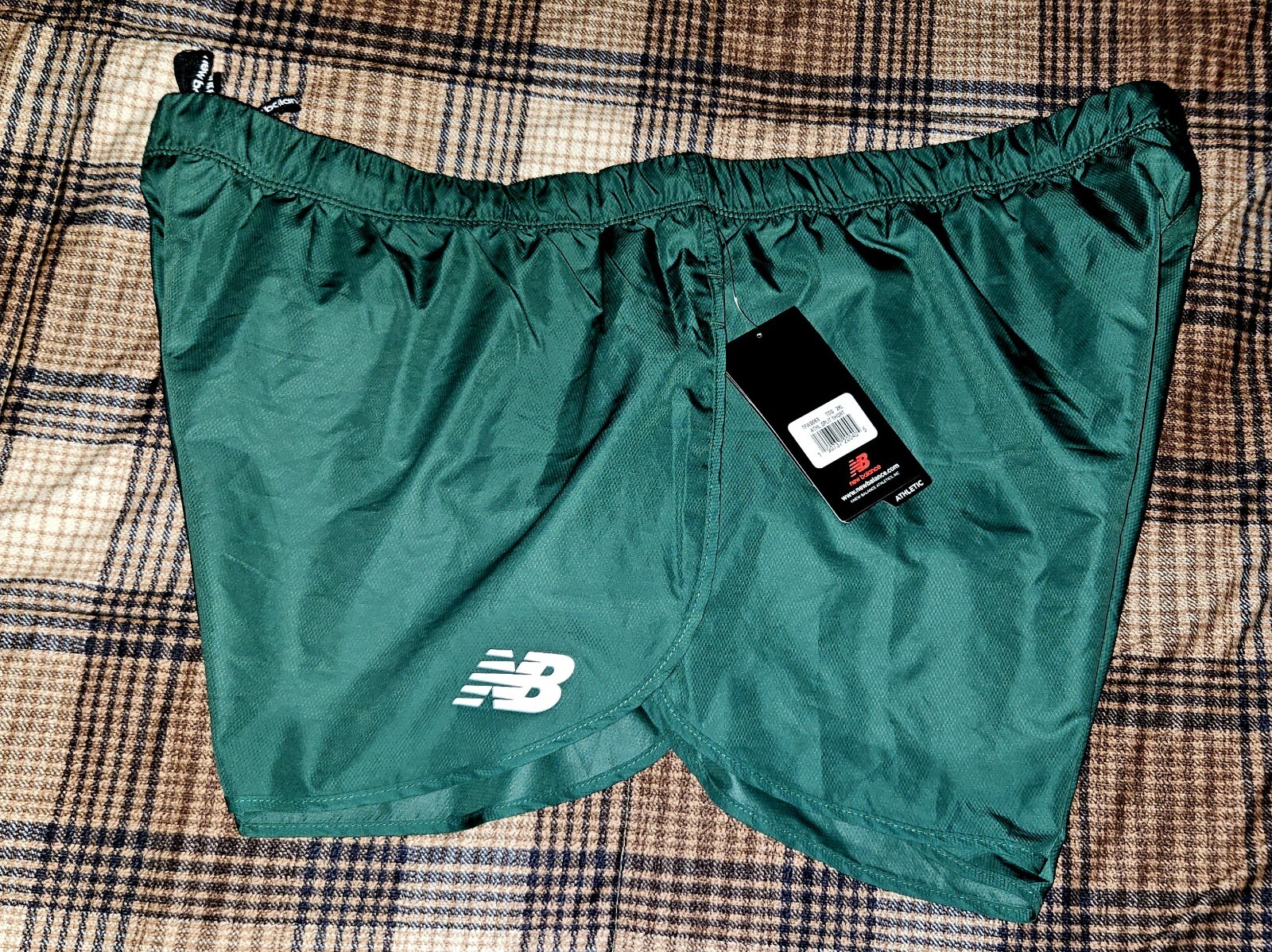 New Balance Athletic Split Lined Running Shorts Polyester 2XL NWT Womens Ripstop eBay