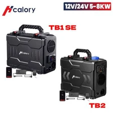 HCALORY Portable 12V 8KW Diesel Air Heater TB2 W/ bluetooth for Trucks RV camper