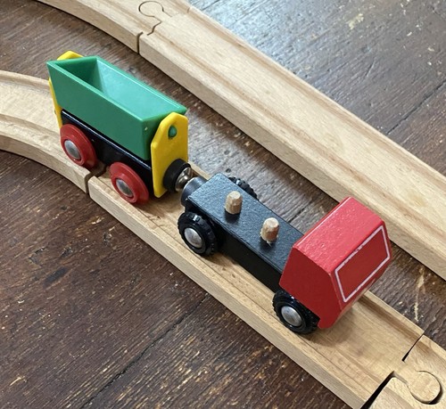 Brio Wooden Railway Large Bundle - Trains, Cars Boats, Bridges & Lots Of Track - Picture 6 of 14