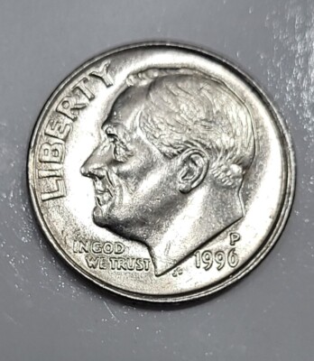 1996-P Roosevelt Dime Double Strike Error | eBay