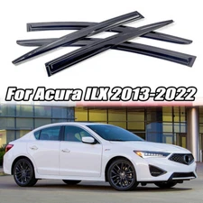 For Acura ILX 2013-2022 Window Visors Rain Guards Vent Deflector JDM Mugen Style