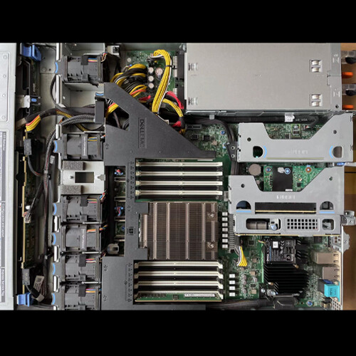 Dell R6515 Rear Panel Dell PowerEdge R6515 Server 8X2.5