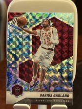 2020-21 Panini Mosaic - Base - Reactive Blue Prizm #100 Darius Garland