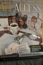  January 2018 All Access  Anita Goodesign Book and CD NEW