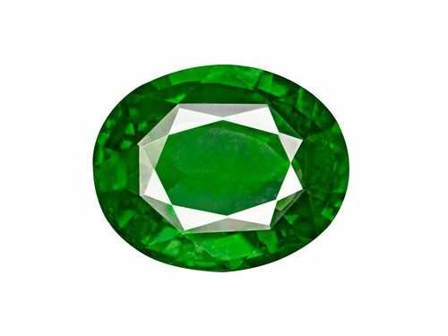 GRS Certified KENYA Tsavorite Garnet 1.84 Ct. Natural Untreated GRASS GREEN - Picture 3 of 7