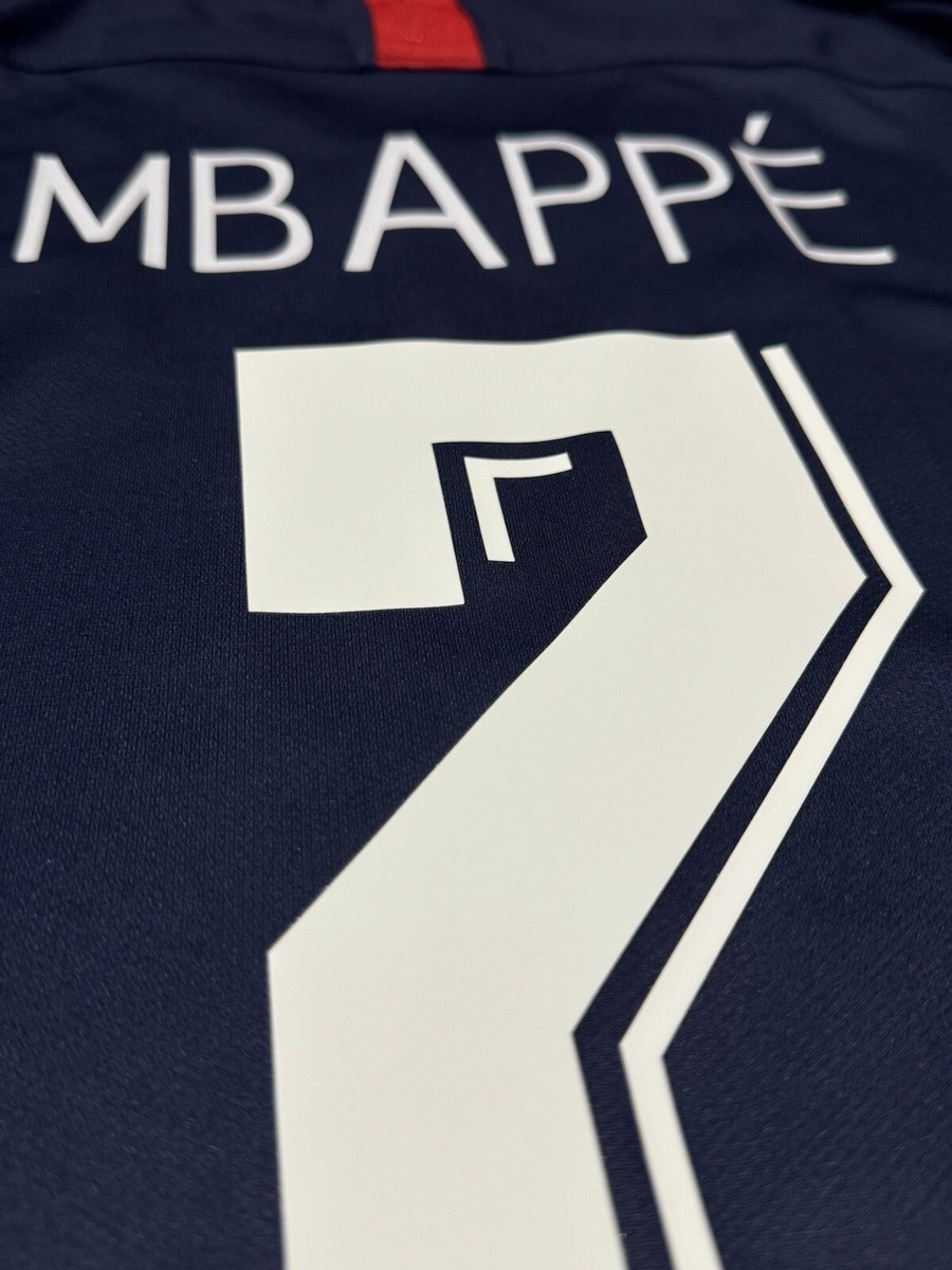 2019/20 PSG Home UCL Jersey #7 Mbappe XL Paris Saint Germain 2019/20 PSG Home UCL Jersey #7 Mbappe XL Paris Saint Germain