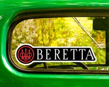 Beretta Firearms Decal 2 Stickers Bogo For Car Window Bumper Laptop Truck Beretta Firearms Decal 2 Stickers Bogo For Car Window Bumper Laptop Truck