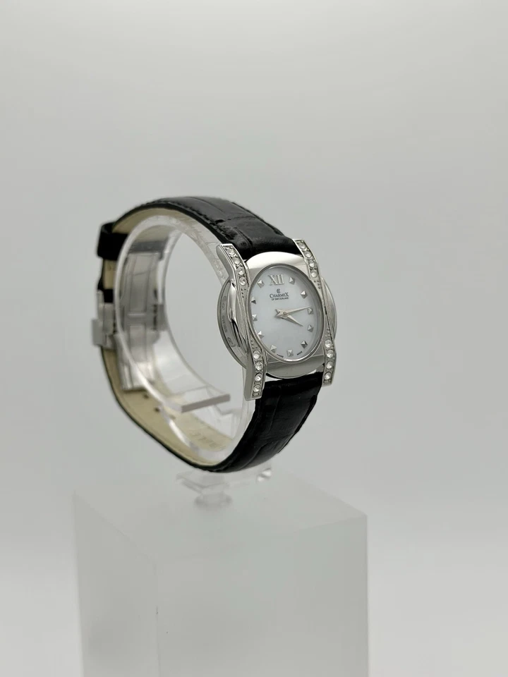 Reloj Mujer Charmex Of Switzerland Cristal Zafiro Movimiento Suizo, Cuero B” Foto 2 de 4
